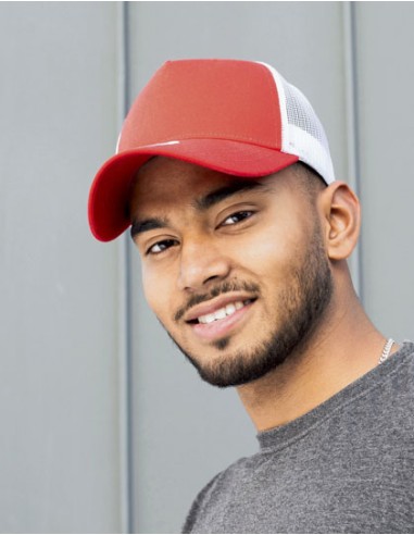 BRA-7020255-5-Panel Trucker Cap Recycled